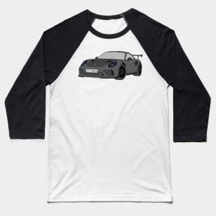 Porsche GT3 RS car selfmade Grey Baseball T-Shirt